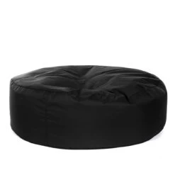 Indoor/Outdoor Ingot Bean Bag -Bean Bag Chairs Store indoor outdoor ingot bean bag black 1