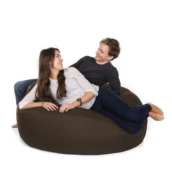 Indoor/Outdoor Ingot Bean Bag -Bean Bag Chairs Store indoor outdoor ingot bean bag brown 1