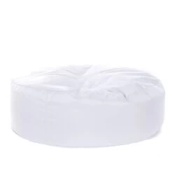 Indoor/Outdoor Ingot Bean Bag -Bean Bag Chairs Store indoor outdoor ingot bean bag white 1