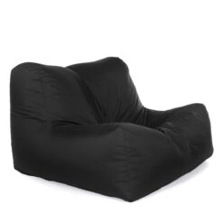 Indoor/Outdoor LayZ Bean Bag 29 Indoor/Outdoor LayZ Bean Bag -Bean Bag Chairs Store indoor outdoor layz bean bag black 1