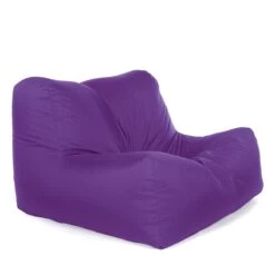 Indoor/Outdoor LayZ Bean Bag - Replacement Cover -Bean Bag Chairs Store indoor outdoor layz bean bag purple 1 1