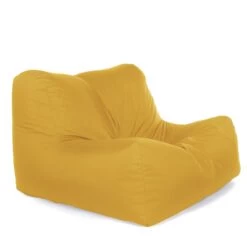 Indoor/Outdoor LayZ Bean Bag - Replacement Cover -Bean Bag Chairs Store indoor outdoor layz bean bag sunflower yellow 1 1