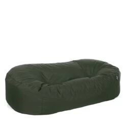 Indoor/Outdoor Lounger Bean Bag -Bean Bag Chairs Store indoor outdoor lounger bean bag olive green 1