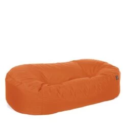 Indoor/Outdoor Lounger Bean Bag - Replacement Cover 25 Indoor/Outdoor Lounger Bean Bag - Replacement Cover -Bean Bag Chairs Store indoor outdoor lounger bean bag orange 1 1