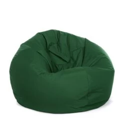 Indoor/Outdoor Retro Classic Bean Bag - Replacement Cover -Bean Bag Chairs Store indoor outdoor retro classic bean bag forest green 1 1