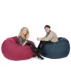 Indoor/Outdoor Retro Classic Bean Bag - Replacement Cover -Bean Bag Chairs Store indoor outdoor retro classic bean bag pink 1 1