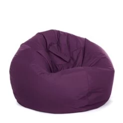 Indoor/Outdoor Retro Classic Bean Bag - Replacement Cover -Bean Bag Chairs Store indoor outdoor retro classic bean bag purple 1 1