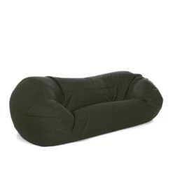 Indoor/Outdoor Settee Bean Bag - Replacement Cover -Bean Bag Chairs Store indoor outdoor settee bean bag olive green 1 1