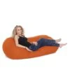 Indoor/Outdoor Settee Bean Bag -Bean Bag Chairs Store indoor outdoor settee bean bag orange 1