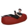 Indoor/Outdoor Sofa Bed Bean Bag - Replacement Cover -Bean Bag Chairs Store indoor outdoor sofa bed bean bag red 1 1