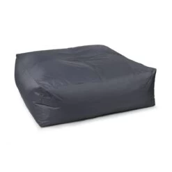 Indoor/Outdoor Square Bean Bag 28 Indoor/Outdoor Square Bean Bag -Bean Bag Chairs Store indoor outdoor square bean bag grey 1