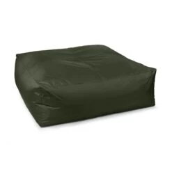 Indoor/Outdoor Square Bean Bag 31 Indoor/Outdoor Square Bean Bag -Bean Bag Chairs Store indoor outdoor square bean bag olive green 1