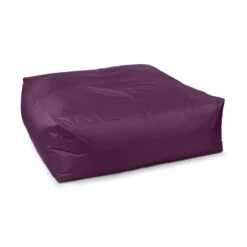 Indoor/Outdoor Square Bean Bag 38 Indoor/Outdoor Square Bean Bag -Bean Bag Chairs Store indoor outdoor square bean bag purple 1