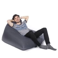 Indoor/Outdoor Tri-Gamer Bean Bag 20 Indoor/Outdoor Tri-Gamer Bean Bag -Bean Bag Chairs Store indoor outdoor tri gamer bean bag grey 1