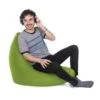 Indoor/Outdoor Wedgie Bean Bag -Bean Bag Chairs Store indoor outdoor wedgie bean bag lime green 1