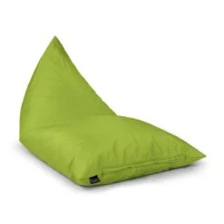 Indoor/Outdoor Deck Chair Bean Bag - Replacement Cover -Bean Bag Chairs Store indooroutdoor deck chair bean bag lime green 2 1