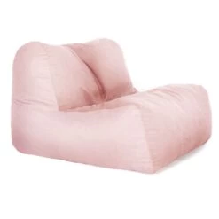 Designer Velvet LayZ Bean Bag -Bean Bag Chairs Store layz velvet blush pink