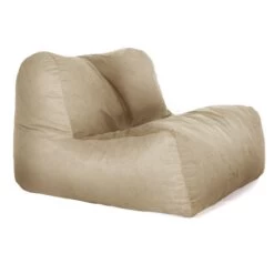 Designer Velvet LayZ Bean Bag -Bean Bag Chairs Store layz velvet caramel