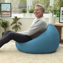 Indoor/Outdoor Luxe Chair Bean Bag