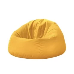 Indoor/Outdoor Luxe Chair Bean Bag -Bean Bag Chairs Store luxe bean bag chair indoor outdoor sunflower yellow