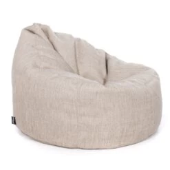 Luxury Chenille Bean Bag Chair -Bean Bag Chairs Store luxury chenille bean bag chair straw 1