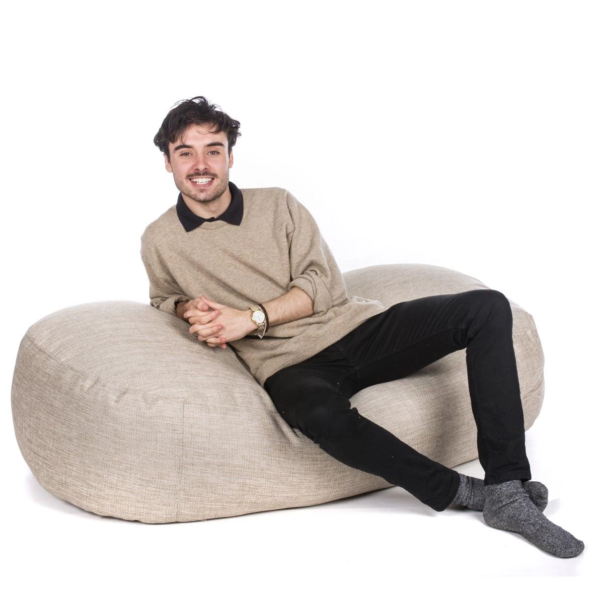 Luxury Chenille Lounger Bean Bag - Replacement Cover 4 Luxury Chenille Lounger Bean Bag - Replacement Cover - Image 2