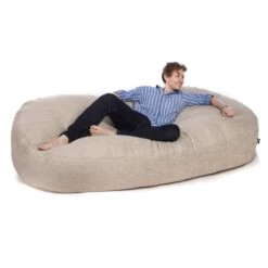 Luxury Chenille Sofa Bed Bean Bag -Bean Bag Chairs Store luxury chenille sofa bed bean bag straw 1