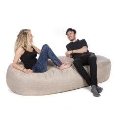 Luxury Chenille Sofa Bed Bean Bag - Replacement Cover -Bean Bag Chairs Store luxury chenille sofa bed bean bag two people 1
