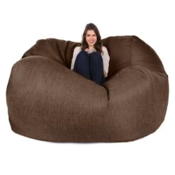 Luxury Chenille Monster Bean Bag