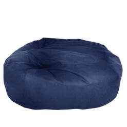 Designer Velvet Monster Bean Bag -Bean Bag Chairs Store monster velvet midnight blue