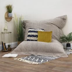 Corduroy Oxford Cushion Bean Bag