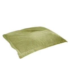 Designer Velvet Oxford Cushion Bean Bag -Bean Bag Chairs Store oxford velvet lime green