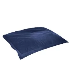Designer Velvet Oxford Cushion Bean Bag -Bean Bag Chairs Store oxford velvet midnight blue