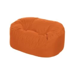 Primary Bench Bean Bag -Bean Bag Chairs Store primary bench indooroutdoor orange 2