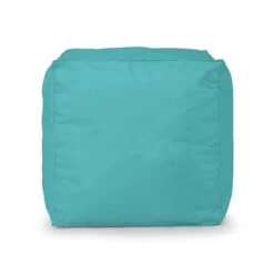 Primary Cube Bean Bag 35 Primary Cube Bean Bag -Bean Bag Chairs Store primary cube bean bags indoor outdoor sky blue 3