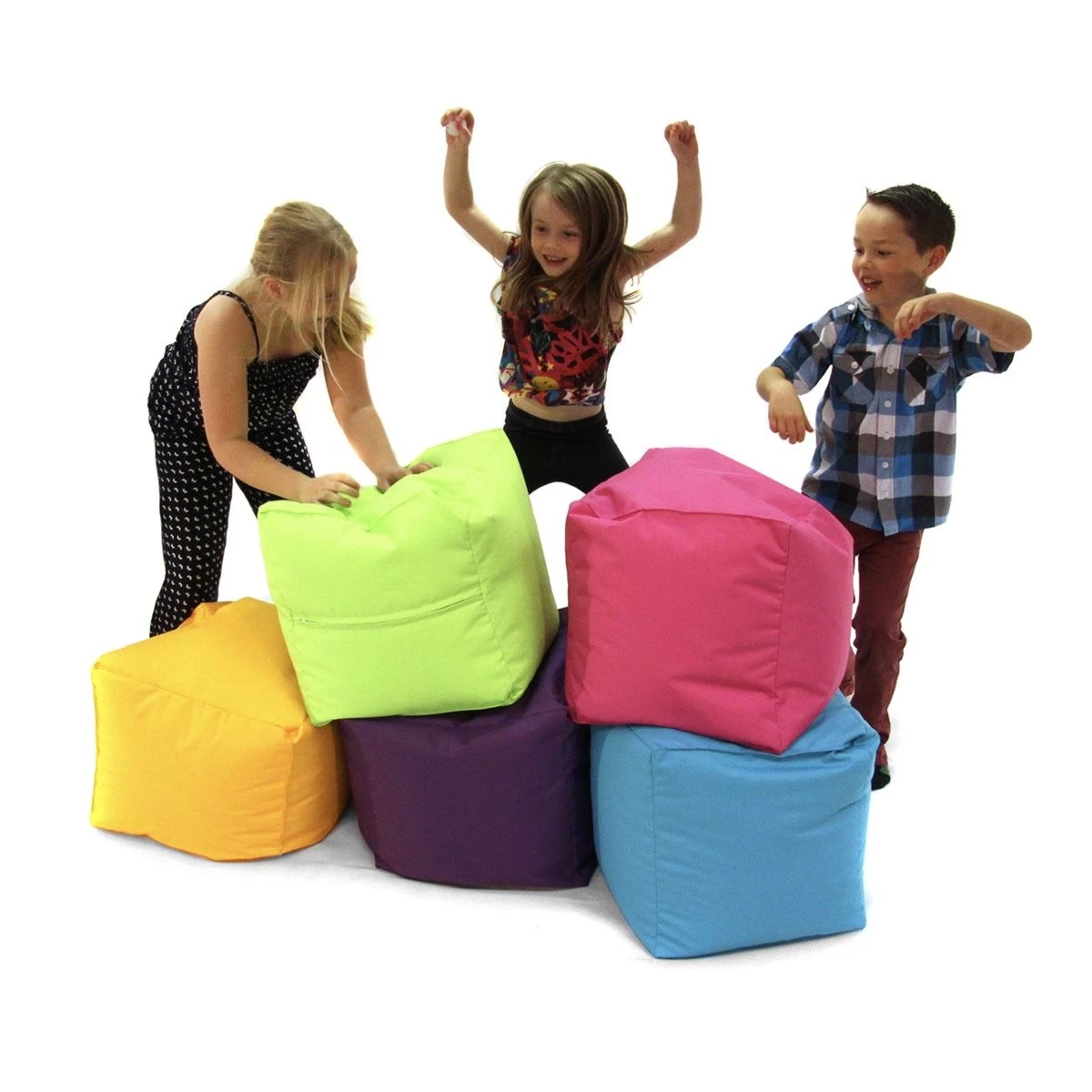 Primary Cube Bean Bag 3 Primary Cube Bean Bag