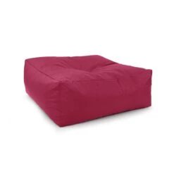 Primary Square Bean Bag -Bean Bag Chairs Store primary square bean bag pink 3