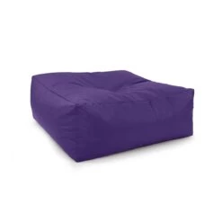 Primary Square Bean Bag -Bean Bag Chairs Store primary square bean bag purple 3