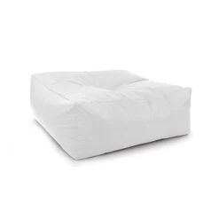 Primary Square Bean Bag -Bean Bag Chairs Store primary square bean bag white 3
