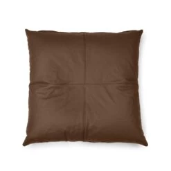 Real Leather Cushion Bean Bag - Square