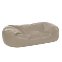 Real Leather Lounger Bean Bag 14 Real Leather Lounger Bean Bag -Bean Bag Chairs Store real leather lounger bean bag cream 1