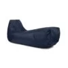Real Leather Recliner Bean Bag - Replacement Cover -Bean Bag Chairs Store real leather recliner bean bag blue 3 1