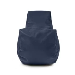 Real Leather Recliner Bean Bag - Replacement Cover -Bean Bag Chairs Store real leather recliner bean bag front 1