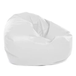 Real Leather Retro Classic Bean Bag 15 Real Leather Retro Classic Bean Bag -Bean Bag Chairs Store real leather retro classic bean bag white 1