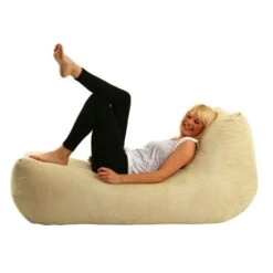 Faux Suede Recliner Bean Bag - Replacement Cover