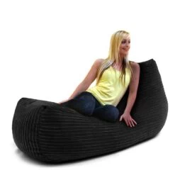 Corduroy Recliner Bean Bag - Replacement Cover