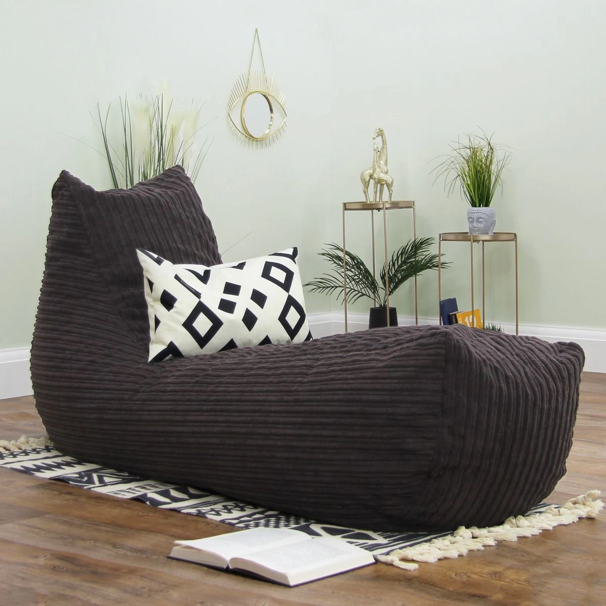 Corduroy Recliner Bean Bag 3 Corduroy Recliner Bean Bag