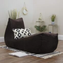 Designer Velvet Recliner Bean Bag