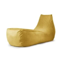 Designer Velvet Recliner Bean Bag -Bean Bag Chairs Store recliner velvet mustard