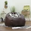 Faux Leather Retro Classic Bean Bag -Bean Bag Chairs Store retro faux leather 1